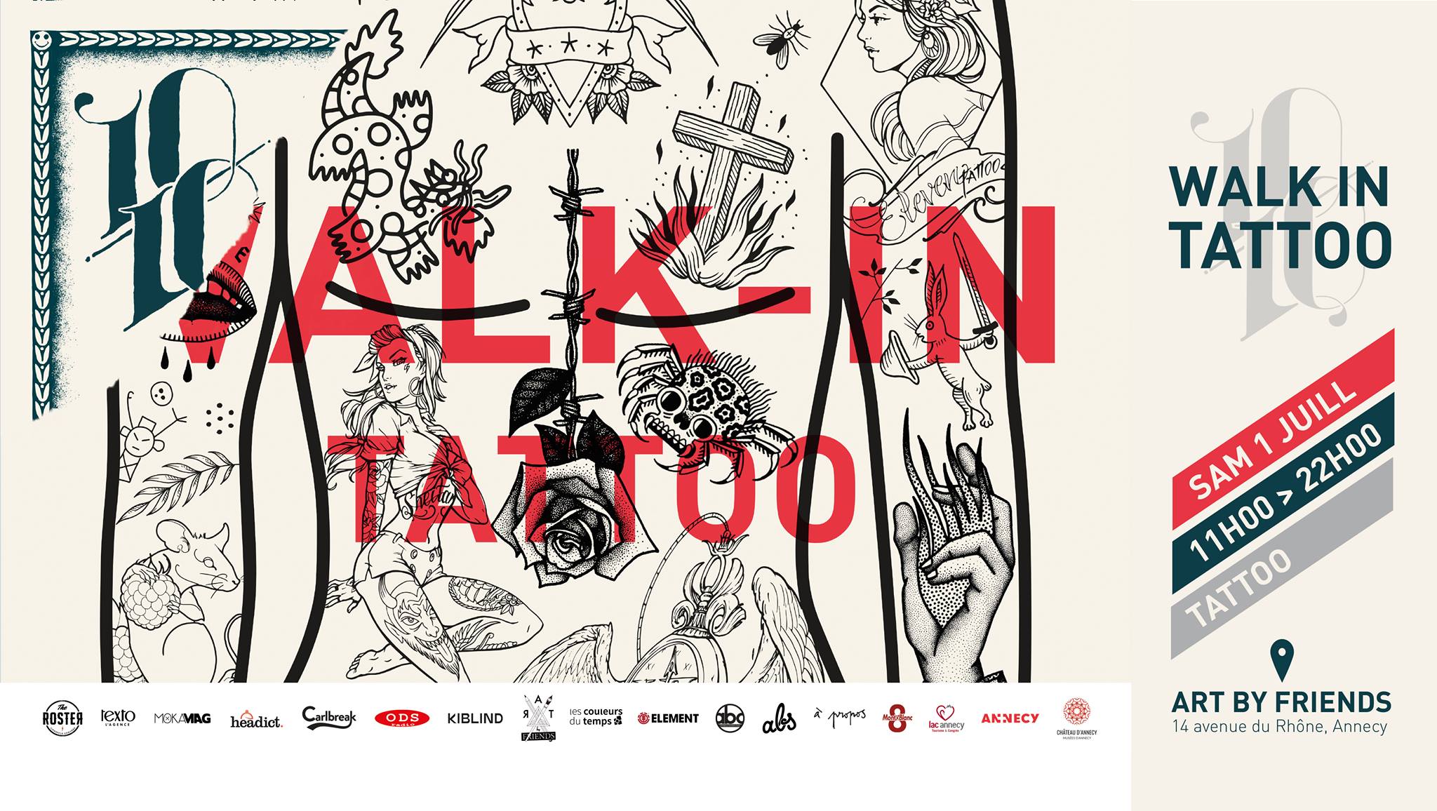 Walk-In Tattoo – Festival 10/10