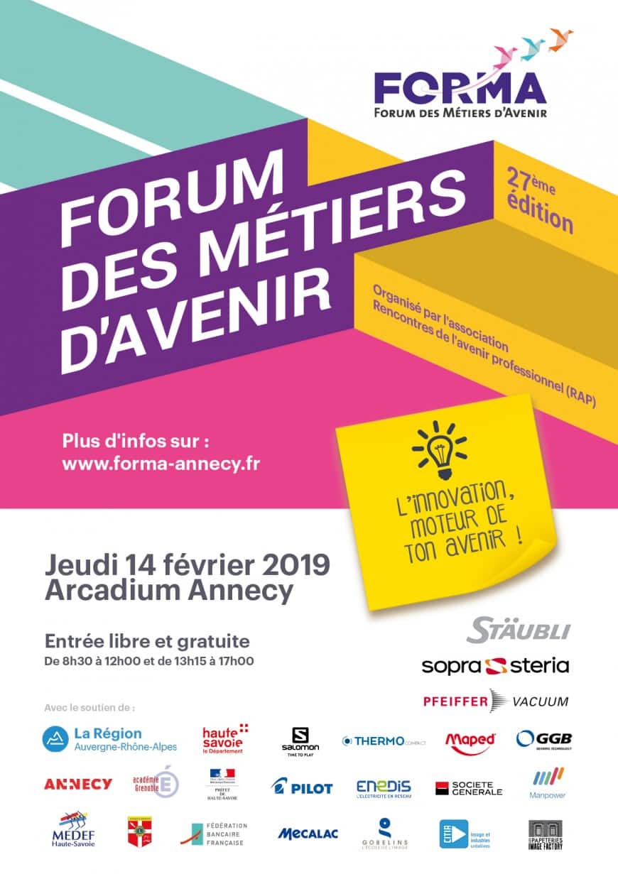 Forum des métiers d’avenir à Annecy