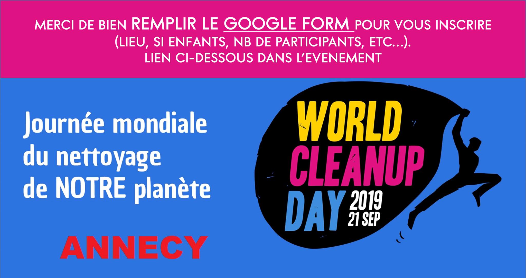 World Clean Up Day Annecy