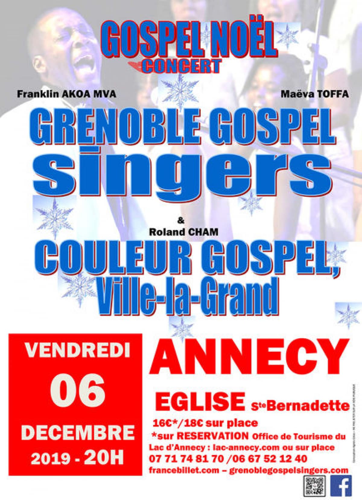 Concert « Gospel de Noël »
