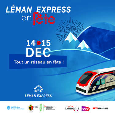 Léman Express en fête à Annecy