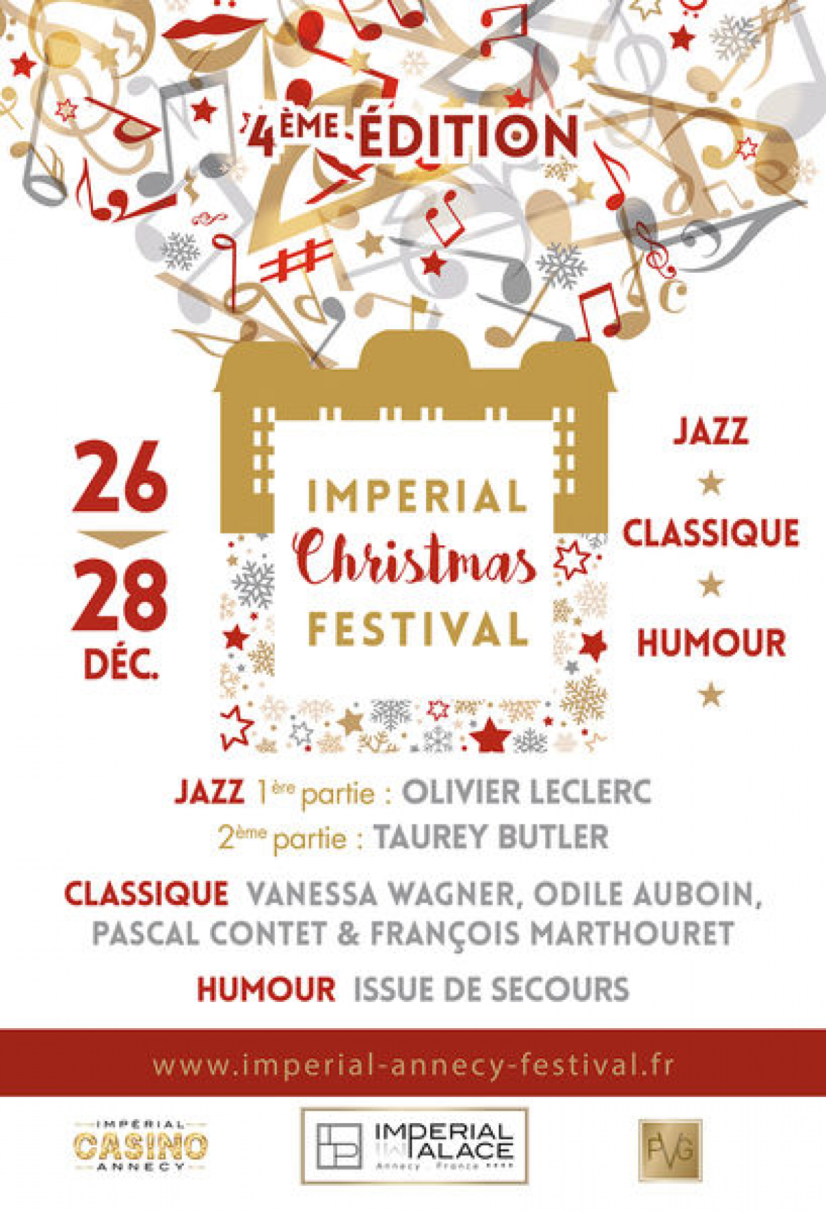 Impérial Christmas Festival : Olivier Leclerc et Taurey Butler
