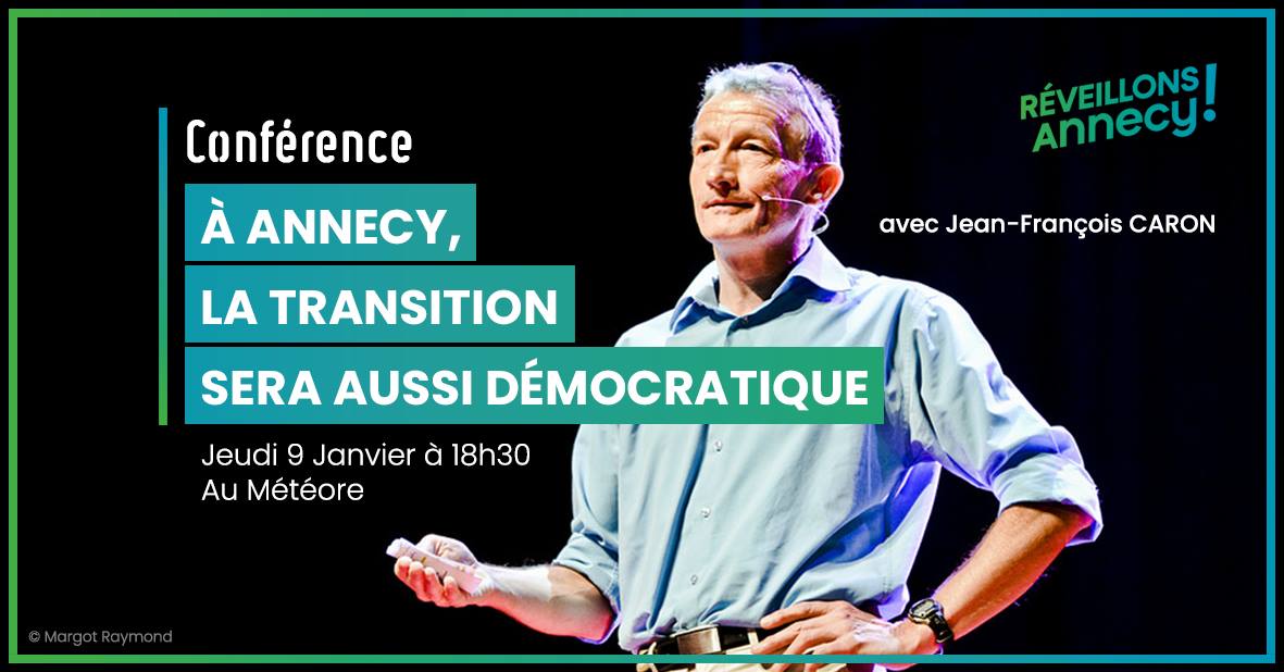 À Annecy, la transition sera aussi démocratique [Conférence]