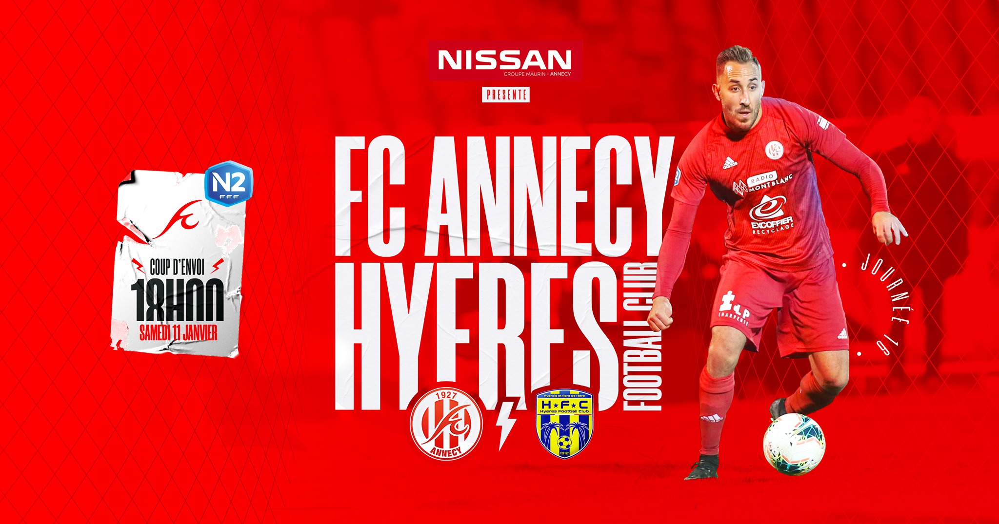 FC Annecy – Hyères FC (J16)