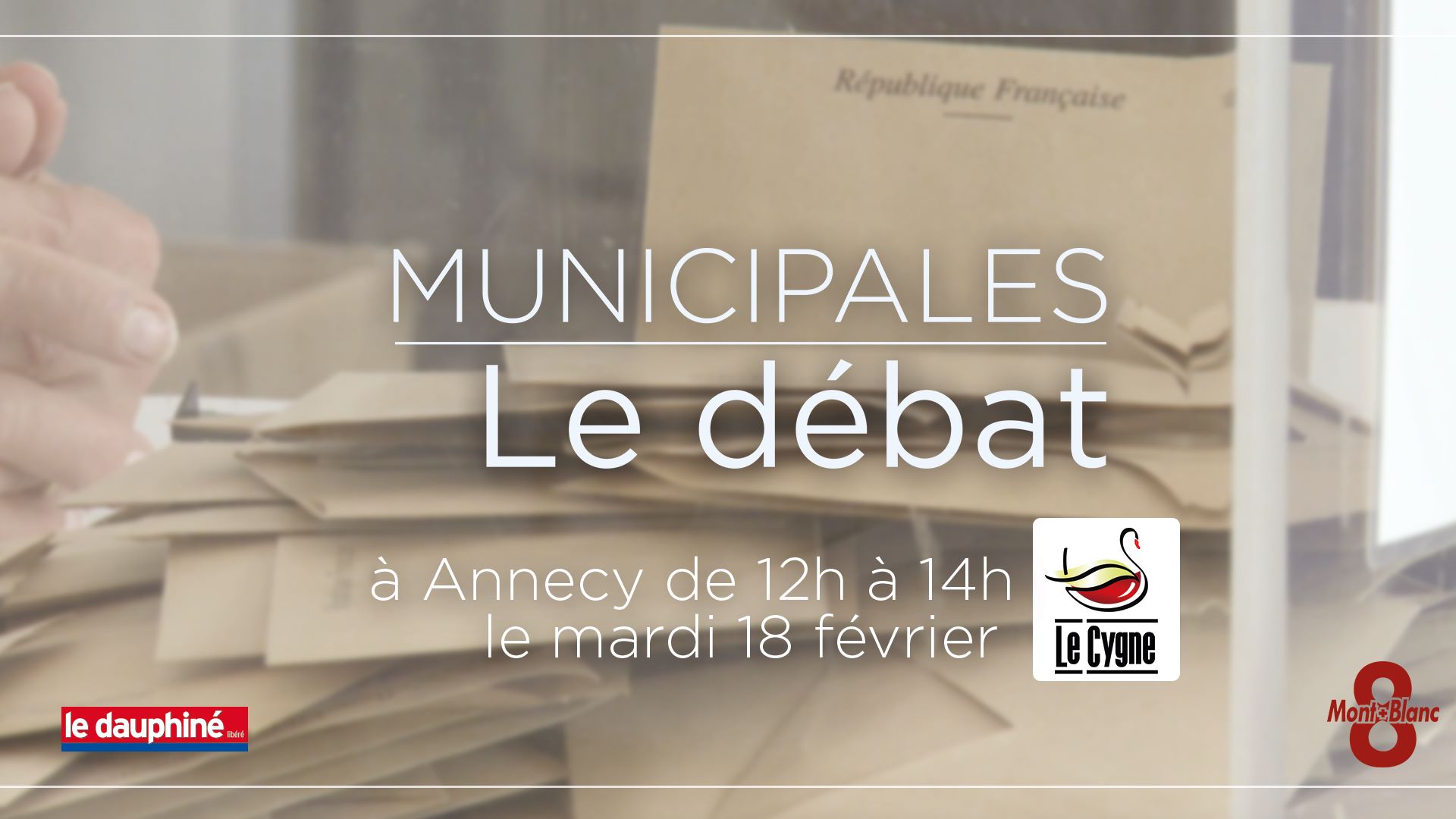 Débat élections municipales à Annecy
